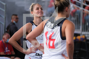 2021-09-11 - Olga Frolkina (Russia) before the mach against Great Britain - FIBA 3X3 EUROPE CUP 2021 (2ND DAY) - EUROCUP - BASKETBALL