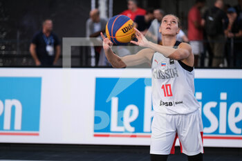 2021-09-11 - Alexandra Stolyar (Russia) in action during the match - FIBA 3X3 EUROPE CUP 2021 (2ND DAY) - EUROCUP - BASKETBALL