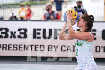 2021-09-12 - Klaudia Papp (Hungary) in action - FIBA 3X3 EUROPE CUP 2021 - EUROCUP - BASKETBALL