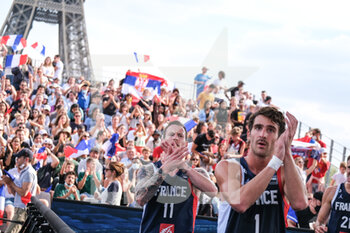 2021-09-12 - The French natianal team thanks their supporters - FIBA 3X3 EUROPE CUP 2021 - EUROCUP - BASKETBALL