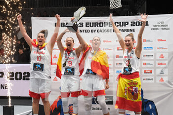 2021-09-12 - Spain wins the FIBA 3x3 Europe Cup 2021 in Paris - FIBA 3X3 EUROPE CUP 2021 - EUROCUP - BASKETBALL