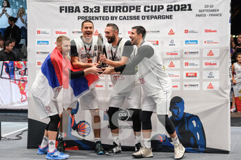 2021-09-12 - Serbia wins the FIBA 3x3 Europe Cup 2021 in Paris - FIBA 3X3 EUROPE CUP 2021 - EUROCUP - BASKETBALL