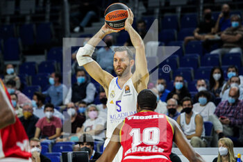 2021-10-13 - Rodolfo Fernandez Farres "Rudy" of Real Madrid during the Turkish Airlines Euroleague basketball match between Real Madrid and AS Monaco on October 13, 2021 at Wizink Center in Madrid, Spain - REAL MADRID VS AS MONACO - EUROLEAGUE - BASKETBALL