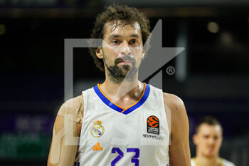 2021-10-13 - Sergio Llull Melia of Real Madrid during the Turkish Airlines Euroleague basketball match between Real Madrid and AS Monaco on October 13, 2021 at Wizink Center in Madrid, Spain - REAL MADRID VS AS MONACO - EUROLEAGUE - BASKETBALL