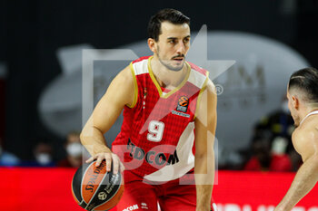 2021-10-13 - Leo Westermann of Monaco during the Turkish Airlines Euroleague basketball match between Real Madrid and AS Monaco on October 13, 2021 at Wizink Center in Madrid, Spain - REAL MADRID VS AS MONACO - EUROLEAGUE - BASKETBALL
