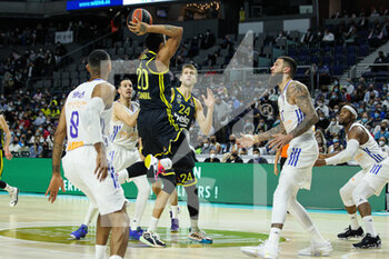 2021-10-21 - Pierre Henry of Fenerbahce during the Turkish Airlines Euroleague basketball match between Real Madrid and Fenerbahce on October 21, 2021 at Wizink Center in Madrid, Spain - REAL MADRID VS FENERBAHCE - EUROLEAGUE - BASKETBALL
