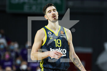 2021-10-21 - Nando de Colo of Fenerbahce reacts during the Turkish Airlines Euroleague basketball match between Real Madrid and Fenerbahce on October 21, 2021 at Wizink Center in Madrid, Spain - REAL MADRID VS FENERBAHCE - EUROLEAGUE - BASKETBALL