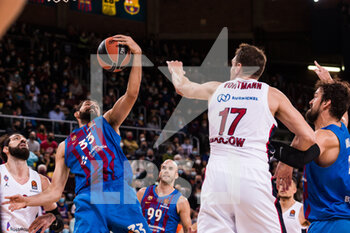2021-11-17 - Nikola Mirotic of FC Barcelona during the Turkish Airlines EuroLeague Basketball match between FC Barcelona and CSKA Moscow on November 17, 2021 at Palau Blaugrana in Barcelona, Spain - FC BARCELONA VS CSKA MOSCOW - EUROLEAGUE - BASKETBALL
