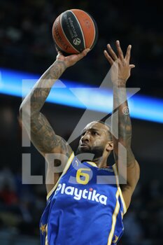2021-12-02 - Derrick Williams of Maccabi Playtika Tel Aviv during the Turkish Airlines Euroleague basketball match between Real Madrid and Maccabi Playtika Tel Aviv on December 2, 2021 at Wizink Center in Madrid, Spain - REAL MADRID VS MACCABI PLAYTIKA TEL AVIV - EUROLEAGUE - BASKETBALL