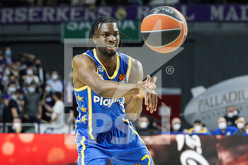 2021-12-02 - Keenan Evans of Maccabi Tel Aviv during the Turkish Airlines Euroleague basketball match between Real Madrid and Maccabi Playtika Tel Aviv on December 2, 2021 at Wizink Center in Madrid, Spain - REAL MADRID VS MACCABI PLAYTIKA TEL AVIV - EUROLEAGUE - BASKETBALL