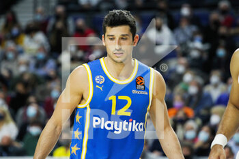 2021-12-02 - John DiBartolomeo of Maccabi Tel Aviv during the Turkish Airlines Euroleague basketball match between Real Madrid and Maccabi Playtika Tel Aviv on December 2, 2021 at Wizink Center in Madrid, Spain - REAL MADRID VS MACCABI PLAYTIKA TEL AVIV - EUROLEAGUE - BASKETBALL