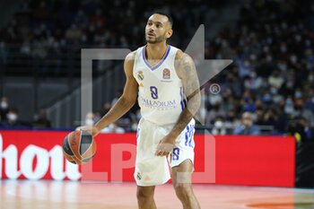 2021-12-02 - Adam Hanga of Real Madrid during the Turkish Airlines Euroleague basketball match between Real Madrid and Maccabi Playtika Tel Aviv on December 2, 2021 at Wizink Center in Madrid, Spain - REAL MADRID VS MACCABI PLAYTIKA TEL AVIV - EUROLEAGUE - BASKETBALL