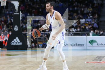 2021-12-02 - Rodolfo Fernandez "Rudy" of Real Madrid during the Turkish Airlines Euroleague basketball match between Real Madrid and Maccabi Playtika Tel Aviv on December 2, 2021 at Wizink Center in Madrid, Spain - REAL MADRID VS MACCABI PLAYTIKA TEL AVIV - EUROLEAGUE - BASKETBALL