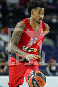2021-12-23 - Will Clyburn of CSKA Moscow during the Turkish Airlines Euroleague basketball match between Real Madrid and CSKA Moscow on December 23, 2021 at Wizink Center in Madrid, Spain - REAL MADRID VS CSKA MOSCOW - EUROLEAGUE - BASKETBALL