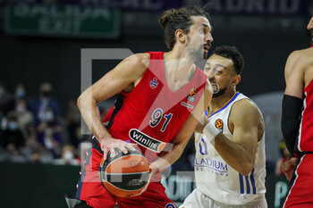 2021-12-23 - Aleksey Shved of CSKA Moscow during the Turkish Airlines Euroleague basketball match between Real Madrid and CSKA Moscow on December 23, 2021 at Wizink Center in Madrid, Spain - REAL MADRID VS CSKA MOSCOW - EUROLEAGUE - BASKETBALL