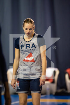 2021-11-09 - Marine Johannes of France during the French women's team training on November 9, 2021 at INSEP in Paris, France - FRENCH WOMEN'S TEAM TRAINING - EVENTS - BASKETBALL