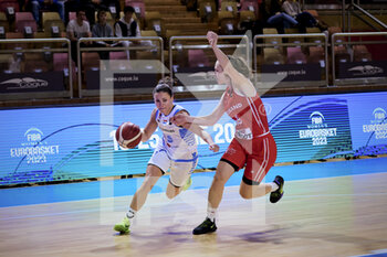 2021-11-11 - Magaly MEYNADIER (5) of Luxembourg during the FIBA Women's EuroBasket 2023, Qualifiers Group H Basketball match between Luxembourg and Switzerland on November 11, 2021 at Centre National Sportif & Culturel d'Coque in Luxembourg - FIBA WOMEN'S EUROBASKET 2023, QUALIFIERS GROUP H - LUXEMBOURG VS SWITZERLAND - INTERNATIONALS - BASKETBALL