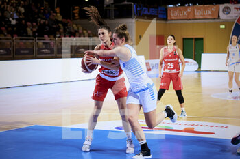 2021-11-11 - Meline FRANCHINA (10) of Switzerland during the FIBA Women's EuroBasket 2023, Qualifiers Group H Basketball match between Luxembourg and Switzerland on November 11, 2021 at Centre National Sportif & Culturel d'Coque in Luxembourg - FIBA WOMEN'S EUROBASKET 2023, QUALIFIERS GROUP H - LUXEMBOURG VS SWITZERLAND - INTERNATIONALS - BASKETBALL