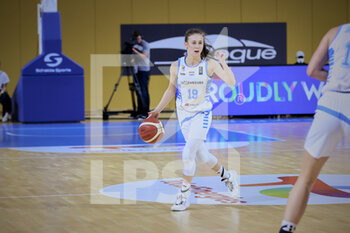 2021-11-11 - Catherine MRECHES (19) of Luxembourg during the FIBA Women's EuroBasket 2023, Qualifiers Group H Basketball match between Luxembourg and Switzerland on November 11, 2021 at Centre National Sportif & Culturel d'Coque in Luxembourg - FIBA WOMEN'S EUROBASKET 2023, QUALIFIERS GROUP H - LUXEMBOURG VS SWITZERLAND - INTERNATIONALS - BASKETBALL