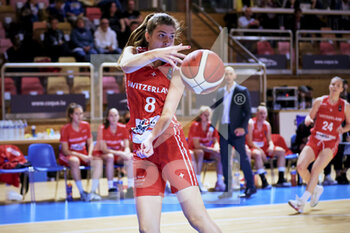 2021-11-11 - Camila MARTINEZ (8) of Switzerland during the FIBA Women's EuroBasket 2023, Qualifiers Group H Basketball match between Luxembourg and Switzerland on November 11, 2021 at Centre National Sportif & Culturel d'Coque in Luxembourg - FIBA WOMEN'S EUROBASKET 2023, QUALIFIERS GROUP H - LUXEMBOURG VS SWITZERLAND - INTERNATIONALS - BASKETBALL