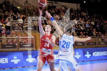 2021-11-11 - Evita HERMINJARD (24) of Switzerland during the FIBA Women's EuroBasket 2023, Qualifiers Group H Basketball match between Luxembourg and Switzerland on November 11, 2021 at Centre National Sportif & Culturel d'Coque in Luxembourg - FIBA WOMEN'S EUROBASKET 2023, QUALIFIERS GROUP H - LUXEMBOURG VS SWITZERLAND - INTERNATIONALS - BASKETBALL