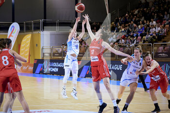 2021-11-11 - Catherine MRECHES (19) of Luxembourgduring the FIBA Women's EuroBasket 2023, Qualifiers Group H Basketball match between Luxembourg and Switzerland on November 11, 2021 at Centre National Sportif & Culturel d'Coque in Luxembourg - FIBA WOMEN'S EUROBASKET 2023, QUALIFIERS GROUP H - LUXEMBOURG VS SWITZERLAND - INTERNATIONALS - BASKETBALL
