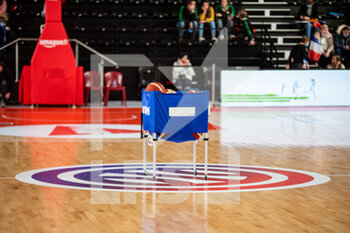 2021-11-14 - The Palacium stadium ahead of the FIBA Women's EuroBasket 2023, Qualifiers Group B Basketball match between France and Lithuania on November 14, 2021 at Palacium in Villeneuve-d'Ascq, France - FIBA WOMEN'S EUROBASKET 2023, QUALIFIERS GROUP B - FRANCE VS LITHUANIA - INTERNATIONALS - BASKETBALL