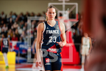 2021-11-14 - Marine Johannes of France during the FIBA Women's EuroBasket 2023, Qualifiers Group B Basketball match between France and Lithuania on November 14, 2021 at Palacium in Villeneuve-d'Ascq, France - FIBA WOMEN'S EUROBASKET 2023, QUALIFIERS GROUP B - FRANCE VS LITHUANIA - INTERNATIONALS - BASKETBALL
