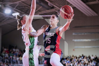 2021-11-14 - Gabby WILLIAMS (15) of France during the FIBA Women's EuroBasket 2023, Qualifiers Group B Basketball match between France and Lithuania on November 14, 2021 at Palacium in Villeneuve-d'Ascq, France - FIBA WOMEN'S EUROBASKET 2023, QUALIFIERS GROUP B - FRANCE VS LITHUANIA - INTERNATIONALS - BASKETBALL