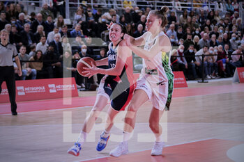 2021-11-14 - Sarah MICHEL (10) of France during the FIBA Women's EuroBasket 2023, Qualifiers Group B Basketball match between France and Lithuania on November 14, 2021 at Palacium in Villeneuve-d'Ascq, France - FIBA WOMEN'S EUROBASKET 2023, QUALIFIERS GROUP B - FRANCE VS LITHUANIA - INTERNATIONALS - BASKETBALL