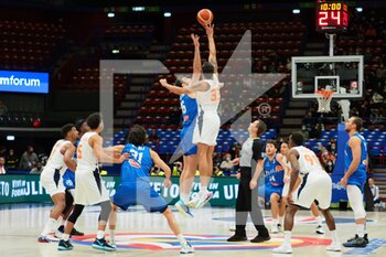 2021-11-29 - Match starts - FIBA WORLD CUP 2023 QUALIFIERS - ITALY VS NETHERLANDS - INTERNATIONALS - BASKETBALL