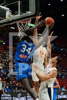 2021-11-29 - Jito Kok (Netherlands) & Mouhamet Diouf (Italy)  - FIBA WORLD CUP 2023 QUALIFIERS - ITALY VS NETHERLANDS - INTERNATIONALS - BASKETBALL