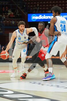 2021-11-21 - Matteo Imbrò (Nutribullet Treviso Basket) , Jerian Grant (AX Armani Exchange Olimpia Milano)  - A|X ARMANI EXCHANGE MILANO VS NUTRIBULLET TREVISO BASKET - ITALIAN SERIE A - BASKETBALL