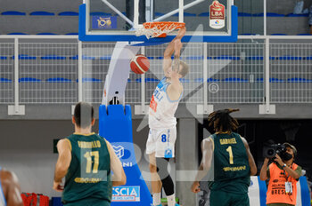 2021-09-11 - Dunk of Arnas Velicka - GeVi Napoli Basket - GERMANI BRESCIA VS GEVI NAPOLI - ITALIAN SUPERCOPPA - BASKETBALL