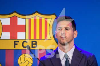 Lionel Leo Messi in Presse Conference - ALTRO - CALCIO