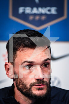 2021-11-12 - Hugo LLORIS of France during the press conference and training of the French team on November 12, 2021 at Parc des Princes stadium in Paris, France - PRESS CONFERENCE AND TRAINING OF THE FRENCH TEAM - OTHER - SOCCER