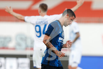 2021-08-14 - Stefano Sensi (FC Internazionale) esultanza dopo gol del 3-0 - INTER - FC INTERNAZIONALE VS DINAMO KIEV - FRIENDLY MATCH - SOCCER