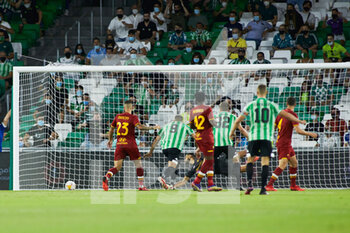 2021-08-07 - Rodri of Real Betis scores a goal during the Pre-Season friendly football match between Real Betis Balompie and AS Roma on August 7, 2021 at Benito Villamarin stadium in Sevilla, Spain - Photo Joaquin Corchero / Spain DPPI / DPPI - REAL BETIS BALOMPIE VS AS ROMA - FRIENDLY MATCH - SOCCER