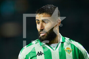 2021-08-07 - Nabil Fekir of Real Betis during the Pre-Season friendly football match between Real Betis Balompie and AS Roma on August 7, 2021 at Benito Villamarin stadium in Sevilla, Spain - Photo Joaquin Corchero / Spain DPPI / DPPI - REAL BETIS BALOMPIE VS AS ROMA - FRIENDLY MATCH - SOCCER