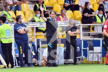 2021-08-08 - Simone Inzaghi Inter's coach  - PARMA CALCIO VS INTER - FC INTERNAZIONALE - FRIENDLY MATCH - SOCCER