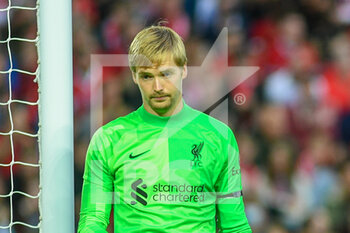 2021-08-09 - Liverpool's goalkeeper Caoimhin Kelleher (62) during the Pre-Season Friendly football match between Liverpool and Osasuna on August 9, 2021 at Anfield in Liverpool, England - Photo Philip Bryan / ProSportsImages / DPPI - PRE-SEASON FRIENDLY FOOTBALL MATCH LIVERPOOL VS OSASUNA - FRIENDLY MATCH - SOCCER