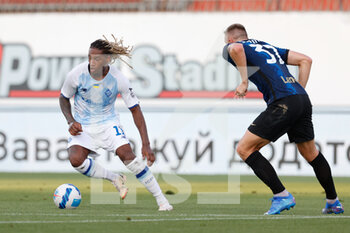 2021-08-14 - Gerson RODRIGUES (FC Dynamo Kyiv) in action - INTER - FC INTERNAZIONALE VS DINAMO KIEV - FRIENDLY MATCH - SOCCER