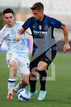 2021-08-14 - Andrea Pinamonti (FC Internazionale) in action - INTER - FC INTERNAZIONALE VS DINAMO KIEV - FRIENDLY MATCH - SOCCER