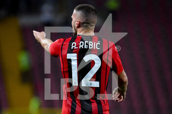2021-08-14 - Ante Rebic (Milan) back number and name - AC MILAN VS PANATHINAIKOS FC - FRIENDLY MATCH - SOCCER
