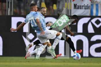 2021-08-14 - Milinkovic-Savic and Traore' during the friendly match SS Lazio vs US Sassuolo on August 14, 2021 at Stadio Benito Stirpe in Frosinone, Italy - FRIENDLY MATCH SS LAZIO VS US SASSUOLO - FRIENDLY MATCH - SOCCER