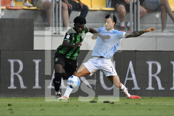 2021-08-14 - Felipe Anderson and Boga during the friendly match SS Lazio vs US Sassuolo on August 14, 2021 at Stadio Benito Stirpe in Frosinone, Italy - FRIENDLY MATCH SS LAZIO VS US SASSUOLO - FRIENDLY MATCH - SOCCER