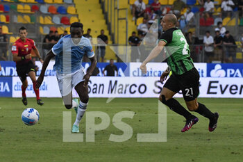 2021-08-14 - Akpa Akpro and Chirichesduring the friendly match SS Lazio vs US Sassuolo on August 14, 2021 at Stadio Benito Stirpe in Frosinone, Italy - FRIENDLY MATCH SS LAZIO VS US SASSUOLO - FRIENDLY MATCH - SOCCER