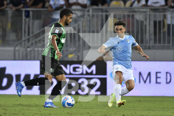 2021-08-14 - Toljan and Raul Moro during the friendly match SS Lazio vs US Sassuolo on August 14, 2021 at Stadio Benito Stirpe in Frosinone, Italy - FRIENDLY MATCH SS LAZIO VS US SASSUOLO - FRIENDLY MATCH - SOCCER