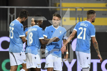 2021-08-14 - Akpa Akpro Goal during the friendly match SS Lazio vs US Sassuolo on August 14, 2021 at Stadio Benito Stirpe in Frosinone, Italy - FRIENDLY MATCH SS LAZIO VS US SASSUOLO - FRIENDLY MATCH - SOCCER
