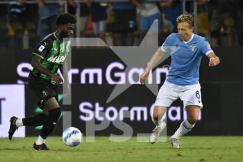 2021-08-14 - Traore' and Leiva during the friendly match SS Lazio vs US Sassuolo on August 14, 2021 at Stadio Benito Stirpe in Frosinone, Italy - FRIENDLY MATCH SS LAZIO VS US SASSUOLO - FRIENDLY MATCH - SOCCER